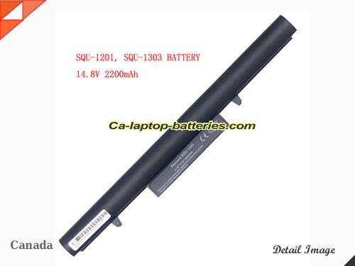 HASEE SQU-1202 Battery 2200mAh 14.8V Black Li-ion