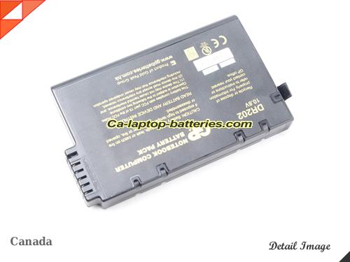 GP DR202 Battery 6600mAh 10.8V Black Li-ion