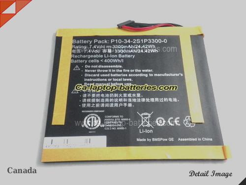 Genuine NVIDIA Tegra 2 Battery For laptop 3300mAh, 24.42Wh , 7.4V, Black , Li-Polymer