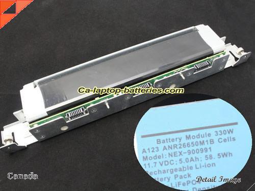 DELL LiFePO4 Battery 58.5Wh, 5Ah 11.7V Metallic Gray Lithium iron Phosphate