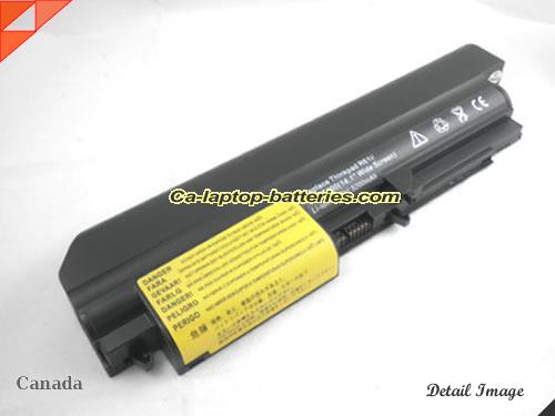 LENOVO ThinkPad R400 Series Replacement Battery 5200mAh 10.8V Black Li-ion