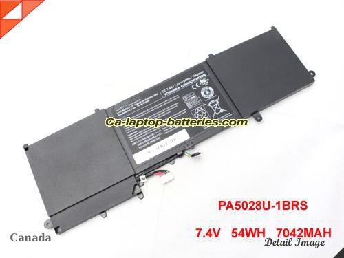 TOSHIBA PA5028U-1BRS Battery 7042mAh, 54Wh  7.4V Black Li-ion