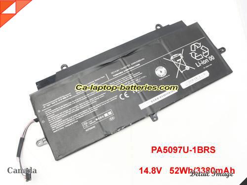 TOSHIBA PA5097U-1BRS Battery 3380mAh, 52Wh  14.8V Black Li-polymer