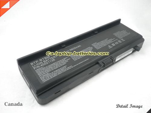 MEDION 96340 Replacement Battery 6600mAh 11.1V Black Li-ion