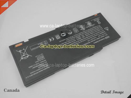 HP Envy 14 14-1003TX Replacement Battery 3800mAh, 59Wh  14.8V Black Li-ion