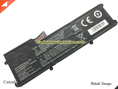 Genuine LG Z360-GH60K Battery For laptop 44.4Wh, 4Ah, 11.1V, Black , Li-ion