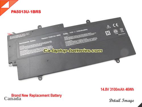 TOSHIBA PA5013 Battery 3100mAh, 47Wh  14.8V Black Li-Polymer