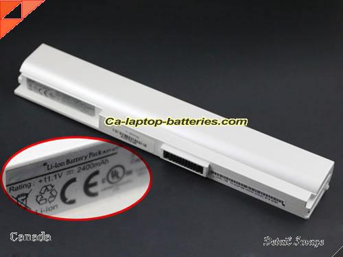 Genuine ASUS Eee PC 1004 Battery For laptop 2400mAh, 11.1V, White , Li-ion