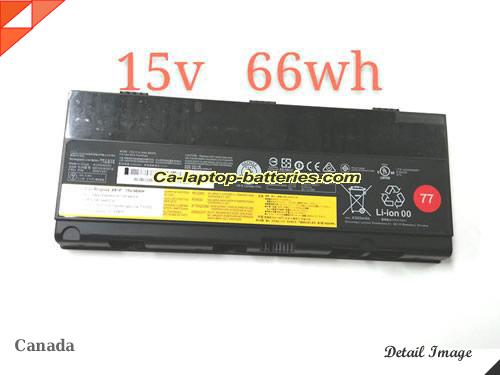 LENOVO 00NY492 Battery 4400mAh, 66Wh  15V Black Li-ion