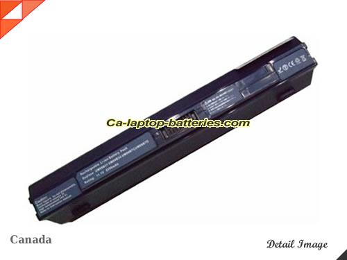 ACER Aspire One AO751 Replacement Battery 4400mAh 11.1V Blue Li-ion