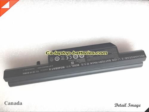 Genuine CLEVO Nexoc B509II Battery For laptop 93Wh, 11.1V, Black , Li-ion