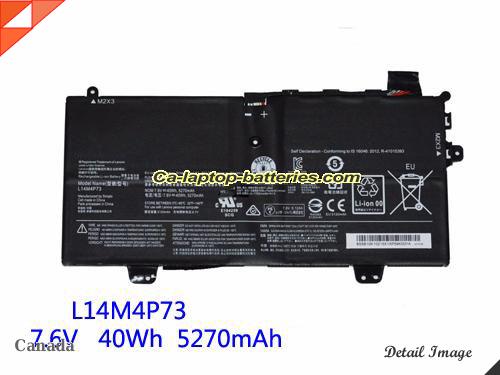 LENOVO L14L4P72 Battery 40Wh 7.6V Black Li-ion