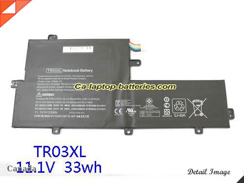 Genuine HP Split X2 13 Series Battery For laptop 33Wh, 11.1V, Black , Lithium-ion