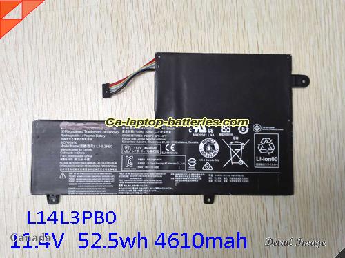 LENOVO L14L3PB0 Battery 4610mAh, 52.5Wh  11.4V Black Lithium-ion