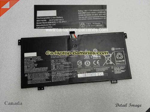 Genuine LENOVO Yoga 710 Battery For laptop 5264mAh, 40Wh , 7.6V, Black , Li-ion