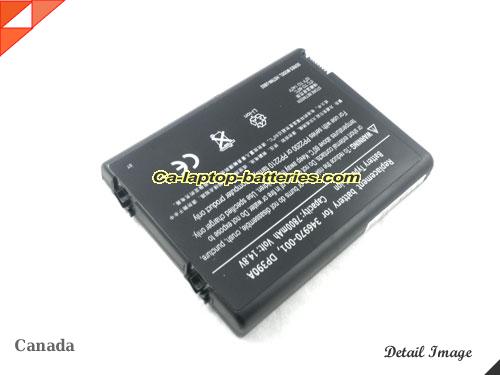 Replacement HP 346971-001 Laptop Computer Battery 380443-001 Li-ion 6600mAh Black In Canada 