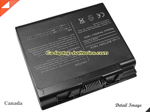 Replacement TOSHIBA PA3250U1BRS Laptop Computer Battery PA3335U Li-ion 6450mAh Black In Canada 