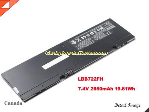 Genuine LG LBB722FH Laptop Computer Battery  Li-ion 2650mAh, 19.61Wh , 2.65Ah Black In Canada 