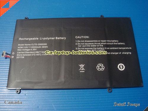 New CHUWI CLTD3585280 Laptop Computer Battery CLTD-3585280 Li-ion 10000mAh, 38Wh  In Canada 