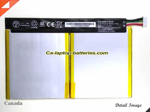 New SONY 3590A3 Laptop Computer Battery S02-3590A3-0100 Li-ion 7880mAh, 29.2Wh  In Canada 