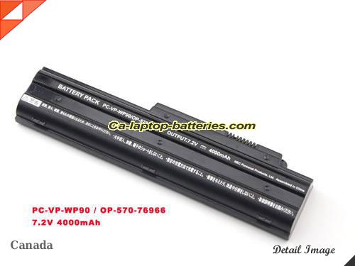 Genuine NEC OP-570-76966 Laptop Computer Battery PC-VP-WP90 Li-ion 4000mAh Black In Canada 