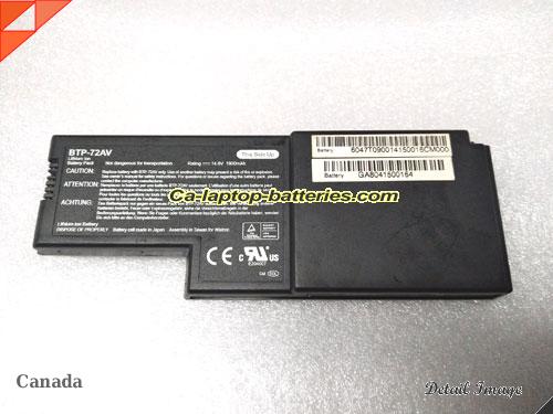 Genuine ACER BTP-72AV Laptop Computer Battery BTP72AV Li-ion 1900mAh Black In Canada 