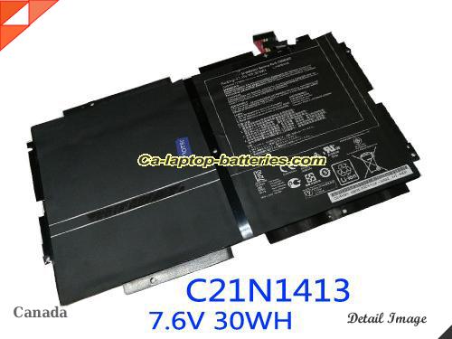 Genuine ASUS C21N1413 Laptop Computer Battery  Li-ion 3940mAh, 30Wh Black In Canada 