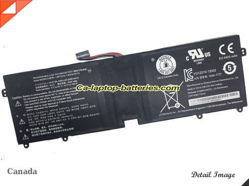 Genuine LG LBP7221E Laptop Computer Battery  Li-ion 4425mAh, 35Wh Black In Canada 
