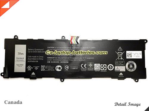 Genuine DELL HFRC3 Laptop Computer Battery 2H2G4 Li-ion 5135mAh, 38Wh Black In Canada 
