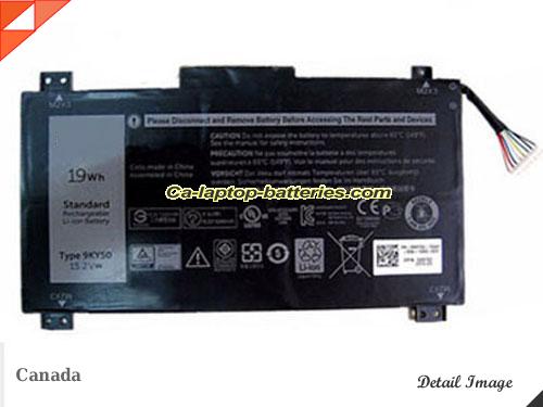 Genuine DELL 9KY50 Laptop Computer Battery  Li-ion 1240mAh, 19Wh Black In Canada 