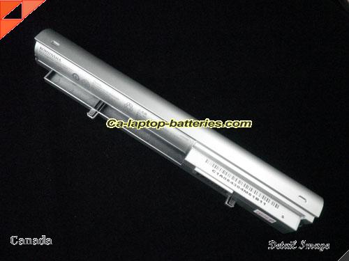 Replacement KOHJINSHA NBATZZ06 Laptop Computer Battery LBATZZ03 Li-ion 2600mAh, 28.86Wh Sliver In Canada 