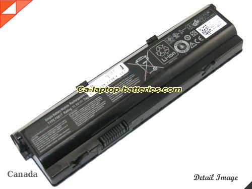 Replacement DELL F3J9T Laptop Computer Battery 312-0210 Li-ion 5000mAh Black In Canada 