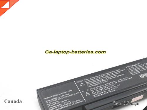 Replacement LG LB62119E Laptop Computer Battery  Li-ion 5200mAh Black In Canada 