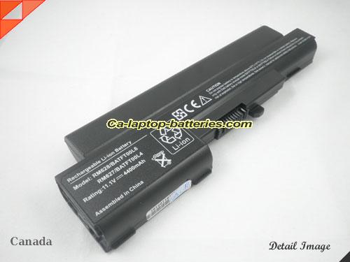 Replacement DELL RM628 Laptop Computer Battery BATFT00L4 Li-ion 4400mAh Black In Canada 