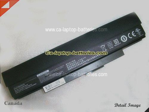 Replacement SMP QB-BAT62A Laptop Computer Battery A4BT2012F Li-ion 4400mAh Black In Canada 