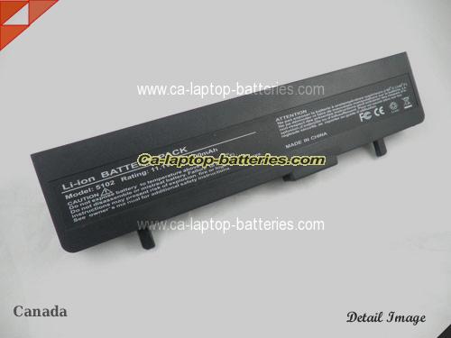 Replacement NOTEBOOK 5102 Laptop Computer Battery  Li-ion 6600mAh Black In Canada 