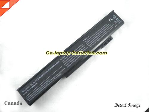 Replacement MEDION 40018350 Laptop Computer Battery W34X48LB Li-ion 5200mAh Black In Canada 