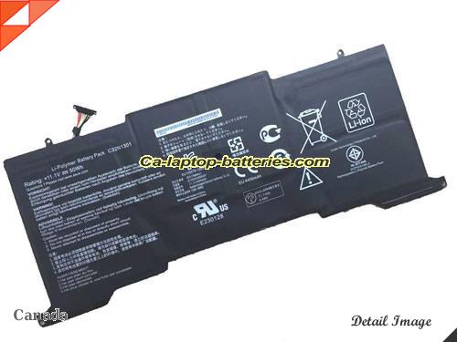 Genuine ASUS C32N1301 Laptop Computer Battery C32-N1301 Li-ion 50Wh Black In Canada 