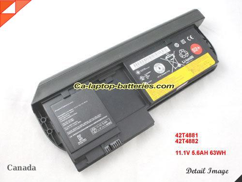 Genuine LENOVO 0A36286 Laptop Computer Battery 42T4881 Li-ion 63Wh Black In Canada 