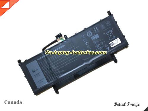 Genuine DELL 10R94 Laptop Computer Battery TVKGH Li-ion 7334mAh, 88Wh  In Canada 