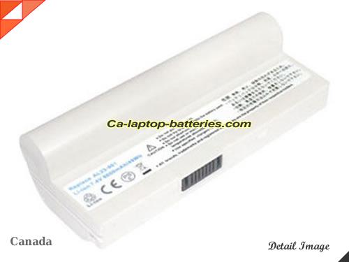 Replacement ASUS 870AAQ159571 Laptop Computer Battery AL24-1000 Li-ion 6600mAh White In Canada 