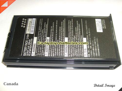 Replacement NEC 21-91026-50 Laptop Computer Battery OP-570-70001 Li-ion 3800mAh Black In Canada 
