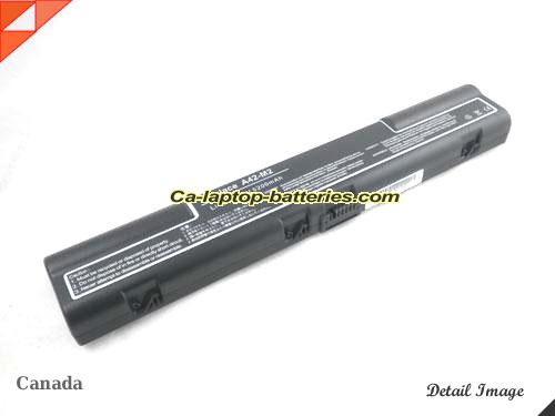 Replacement ASUS A65 Laptop Computer Battery 70-N6A1B1100 Li-ion 4400mAh Black In Canada 