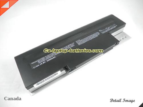 Replacement UNIWILL UN243S8-P Laptop Computer Battery UN243S8-E1 Li-ion 4400mAh Black In Canada 