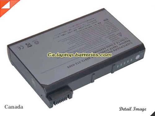 Replacement DELL 53977 Laptop Computer Battery 6H410 Li-ion 5200mAh Black In Canada 