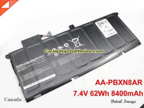 Genuine SAMSUNG AA-PBXN8AR Laptop Computer Battery  Li-ion 8400mAh, 62Wh Black In Canada 