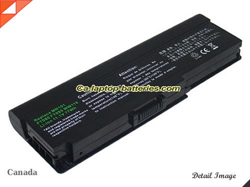 Replacement DELL 312-0585 Laptop Computer Battery NB331 Li-ion 6600mAh Black In Canada 