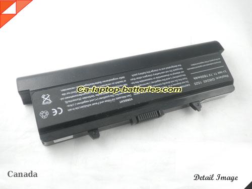 Replacement DELL 0XR693 Laptop Computer Battery XR682 Li-ion 7800mAh Black In Canada 