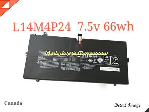Genuine LENOVO L14M4P24 Laptop Computer Battery  Li-ion 8800mAh, 66Wh Black In Canada 