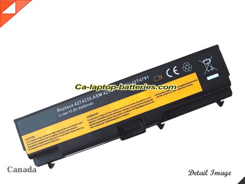Replacement LENOVO ASM 42T4796 Laptop Computer Battery 42T4703 Li-ion 5200mAh Black In Canada 